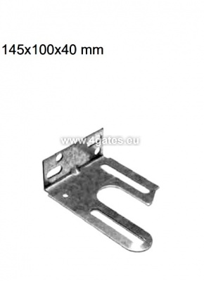 Universal axle bracket 145x100x40mm