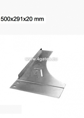 Plaat madalale tõstukile 500x291x20mm