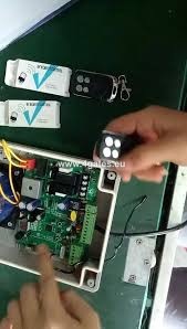 Gate automation CONTROL programming