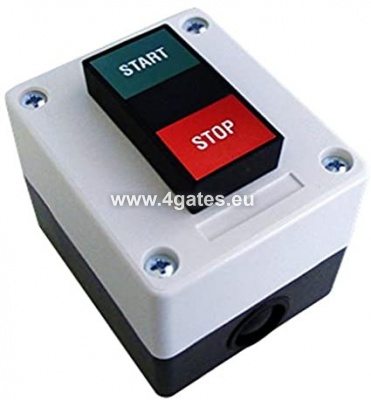 BFT SPC External button panel with 2 start-stop buttons.