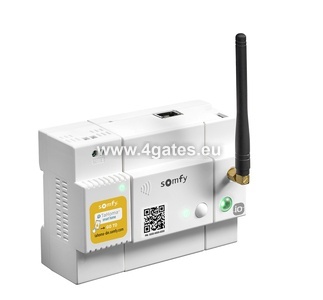 SOMFY TAHOMA DIN RAIl smart home center.