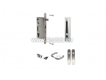 Låsesett H-WOOD-SET-60-I, for innstikkslås, LOCINOX