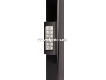 LOCINOX SLIMSTONE-9005-CODE-PLATTE, IP68, SCHWARZ