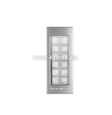 LOCINOX SLIMSTONE 2-BLAU-CODE-PANEL, 2-KANAL, IP68, SILBER