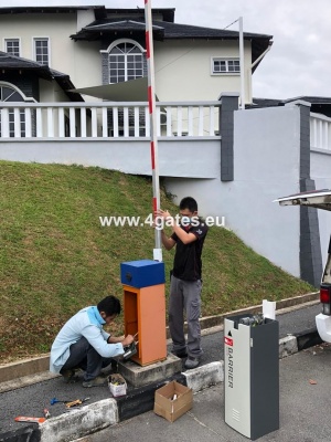 Automatic barrier INSTALLATION