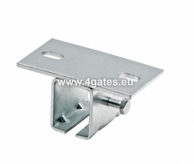 COMUNELLO Ceiling adjustable support for track 22Piccolo, 60x110mm, 41x48x3mm (galvanized)