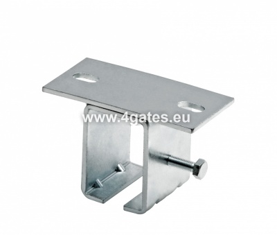COMUNELLO Ceiling adjustable support for track 22Medio, 60x120mm, 52x73x4mm (galvanized)