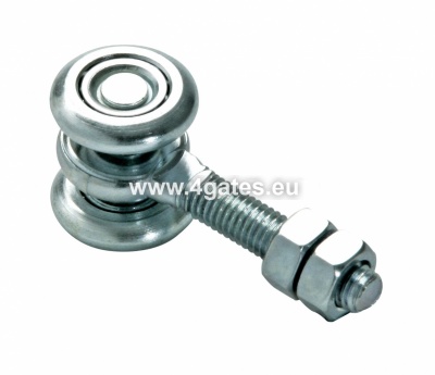 COMBI ARIALDO Роликовый блок 2PICCOLA,  P=73kg, d=25mm, H=71,5 mm (оцинковка)