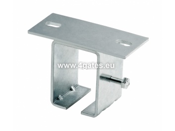 COMBI ARIALDO Ceiling adjustable support for track MEDIO, 60x120mm, 52x71x4mm (galvanized)