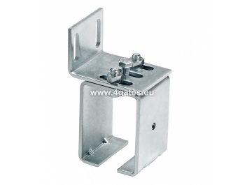 COMBI ARIALDO Ceiling adjustable support for track MEDIO, 60x70mm, 53x73x4mm (galvanized)