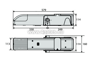 Motors BFT PHOBOS BT A IP44