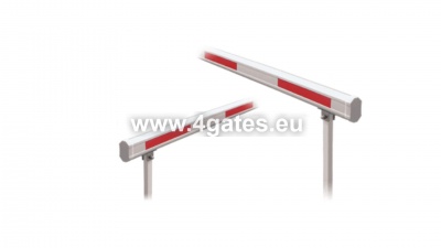 Подвижная алюминиевая подставка для стрелы шлагбаума