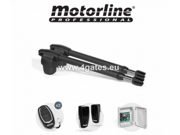 Dvivėrių vartų autimatika MOTORLINE PROFESSIONAL KIT LINCE 300 (IKI 5M)  24V