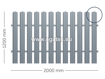 Gatavā sēta iepakojumā LUX-SIC-01 ,12 Paneļi