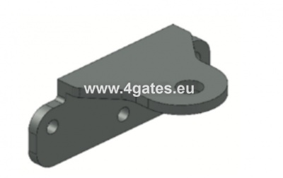 Stainless steel Front bracket MOTORLINE LI21CSF-INOX