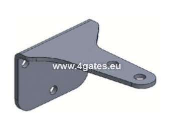 Stainless steel rear right bracket MOTORLINE LI22CST-INOX-DIR