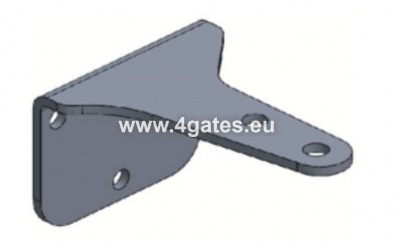 Stainless steel rear right bracket MOTORLINE LI22CST-INOX-DIR