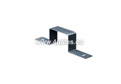 ДЕРЖАТЕЛЬ ГОРИЗОНТАЛЬНОГО ПРОФИЛЯ 20X40MM, СТАЛЬ, 2.0MM