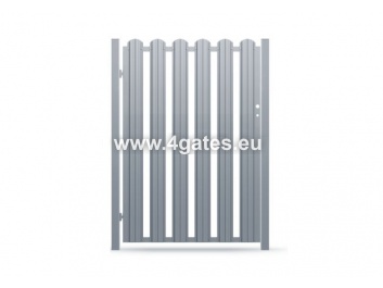 Fotgjenger porter LUX VERTICAL STEEL PROFILE