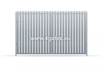 Double Gates LUX VERTICAL STEEL PROFILE