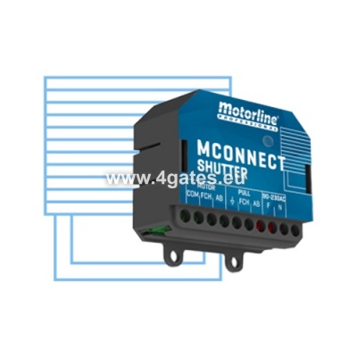 MOTORLINE MCONNECT-SHUTTER Automation control module, WiFi, Bluetooth