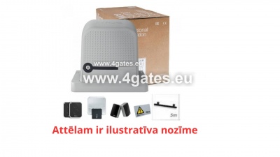 Slankiųjų vartų automatiks NICE ROBO600 MAXI KIT
