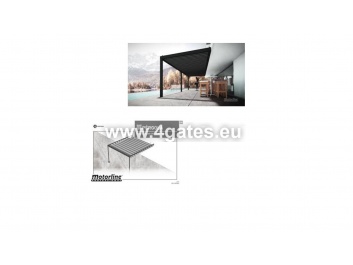 Pergola ar 2 kolonnām