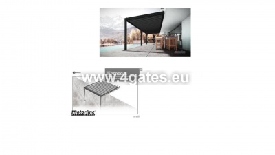 Pergola ar 2 kolonnām