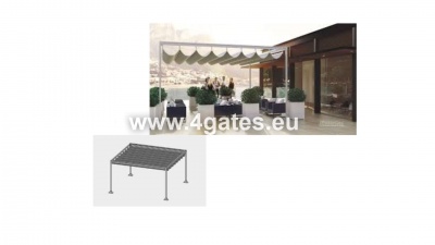 Pergola ar 4 kolonnām