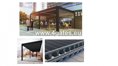 Pergola Plus BRISA SOLAR ar 2 kolonnām