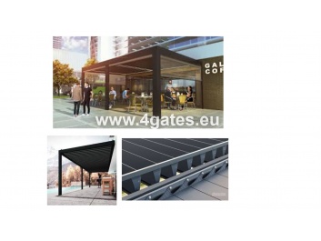 Pergola Plus BRISA SOLAR ar 2 kolonnām