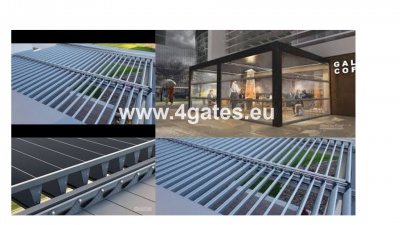 Pergola Plus BRISA SOLAR ilma sammasteta