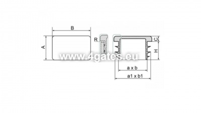 Plastmasas korķis caurulēm 25x50x1.5-3mm