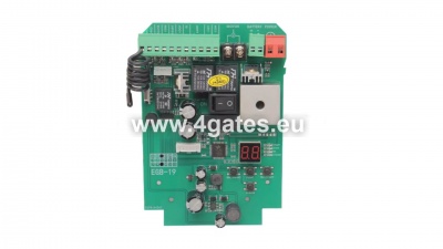 Bīdāmo vārtu motora plate