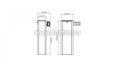 Automatische Schranke Motorline Professional KTURBO LITE