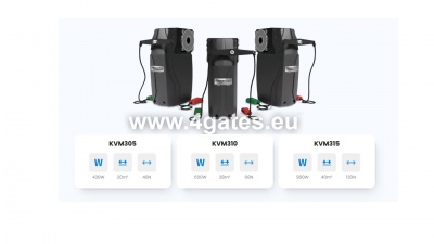 Industriell automatisering av porter MOTORLINE PROFESSIONAL KVM305/KVM310/KVM315